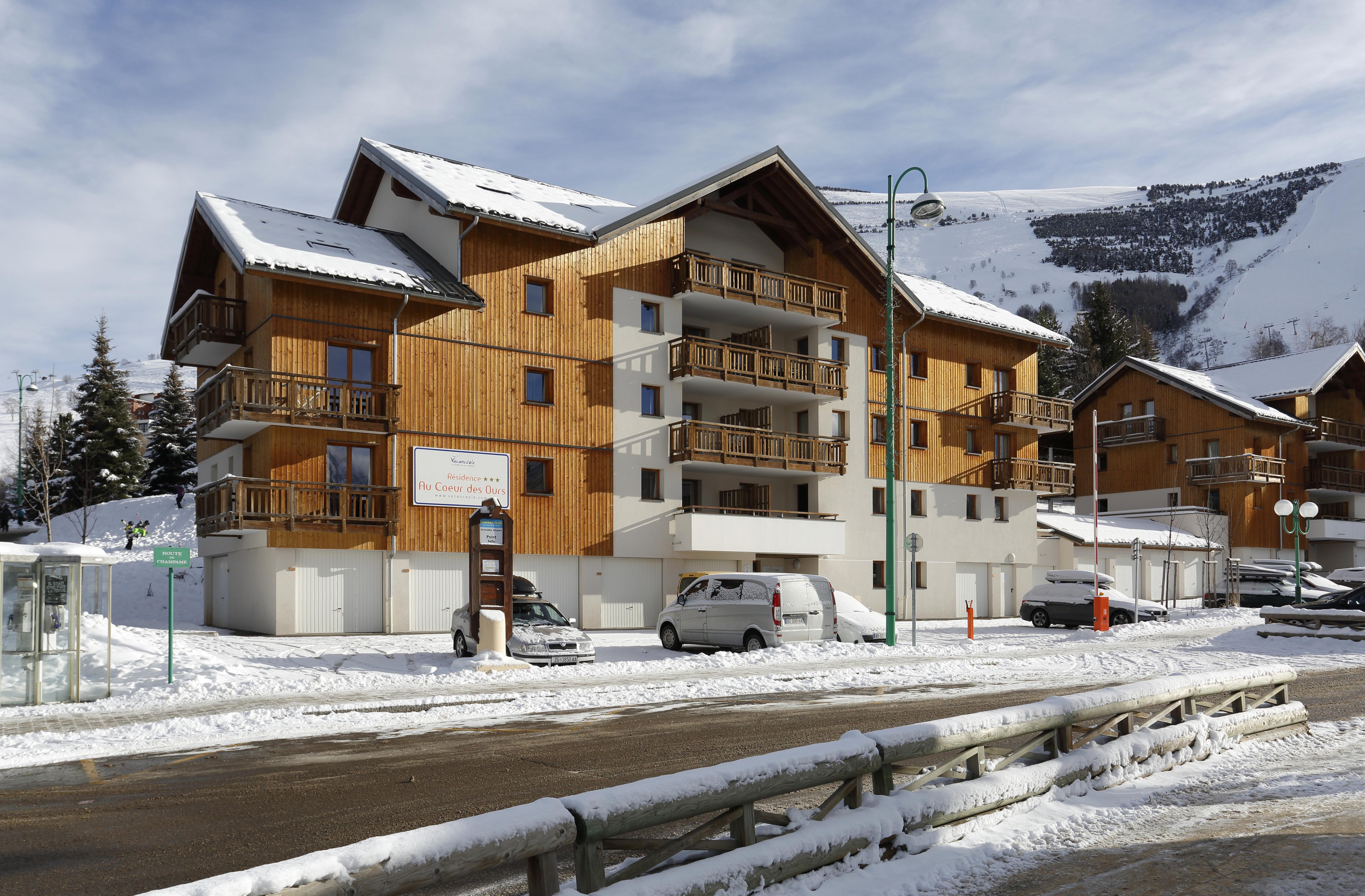 Aparthotel Vacanceole - Au Coeur Des Ours Les Deux Alpes Exteriér fotografie